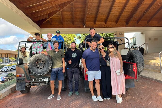 4x4 Tours in Portuguese Classic Jeeps (UMM) around Sintra - Azenhas do Mar Viewpoint: The Santorini-in-Portugal Moment