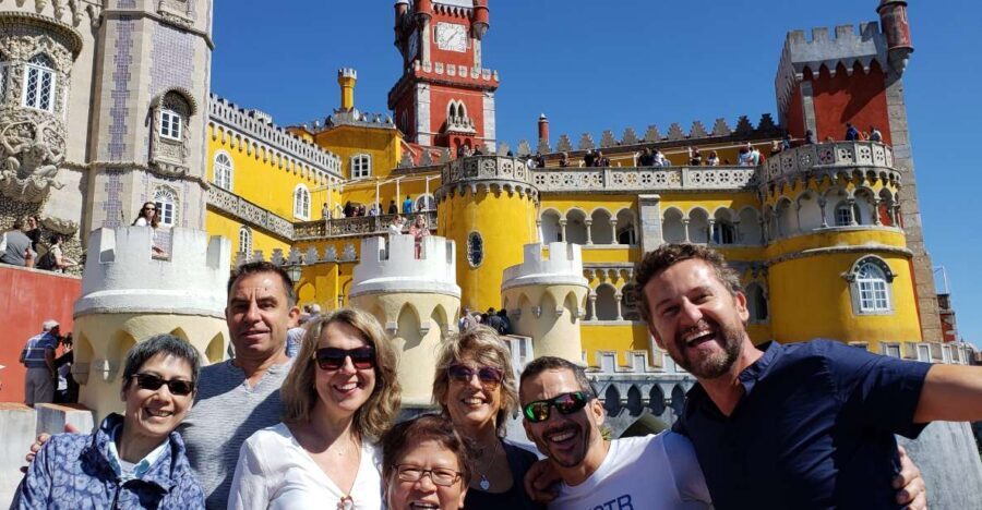From Lisbon: 10-Hour Palaces Tour in Cascais and Sintra - Palacio da Pena and its views: the color-and-style reason to come