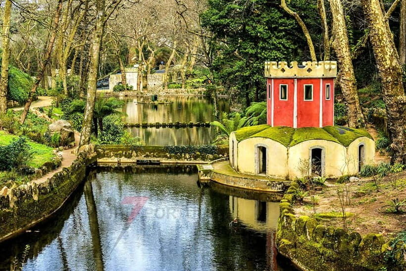 From Lisbon: Pena Palace, Regaleira, Monserrate & Cabo Roca - Quinta da Regaleira: romantic symbols and clever design