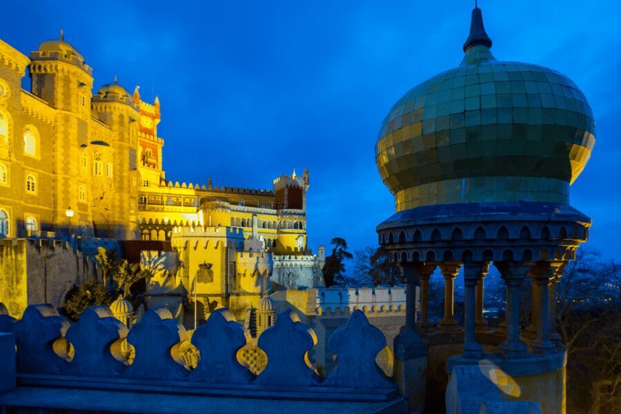 From Lisbon: Pena Palace, Regaleira, Sintra & Cascais Tour - Pena Palace: terraces first, then your ticket choices