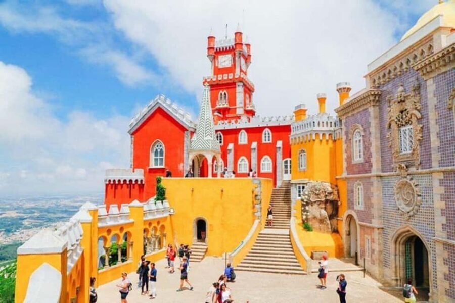 From Lisbon: Sintra, Cabo da Roca, & Cascais Day Trip - Pena Palace on Monte da Pena: where Sintra gets theatrical