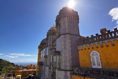 Full Day Tour in Sintra Pena Palace and Quinta de Regaleira - Centro Historico de Sintra: streets, views, dessert, and ginja