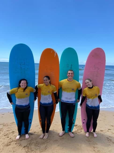 Lisbon-Cascais: Surf Local Experience - Gear That Actually Supports Learning: Board, Wetsuit, Leash, Sunscreen
