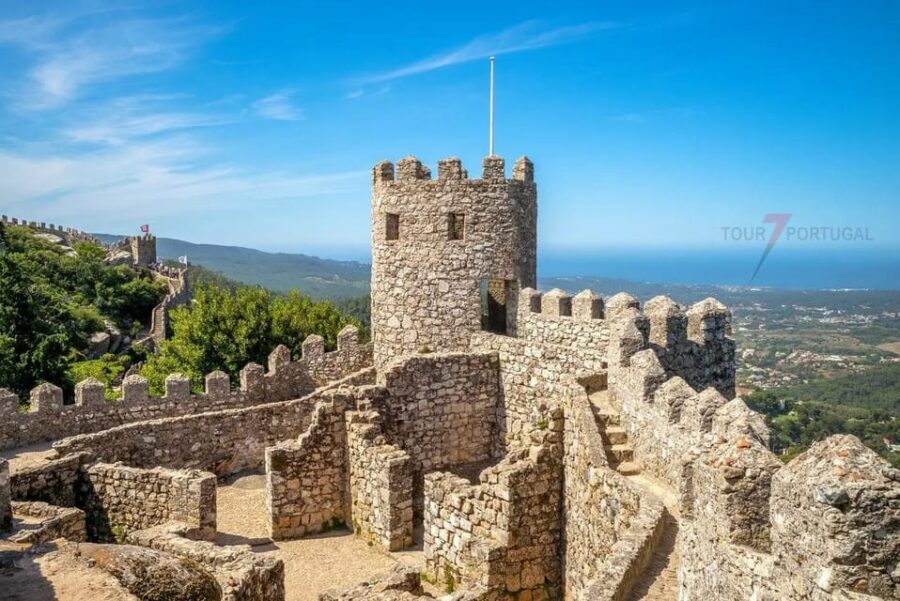 Lisbon: Pena Palace, Moorish Castle, Qta. Regaleira & Sintra - Quinta da Regaleira: the gardens, the tunnels, and the Initiation Well
