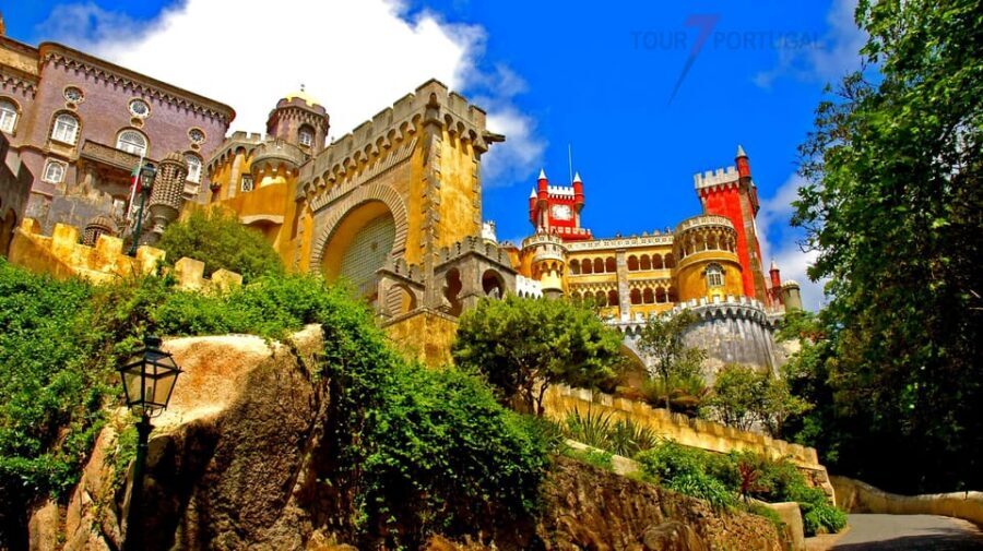 Lisbon: Pena Palace, Moorish Castle, Qta. Regaleira & Sintra - Cabo da Roca and Cascais: cliffs and a calmer finish