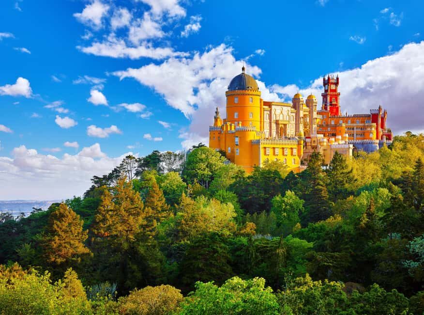 Lisbon: Pena Palace, Sintra, Regaleira, Roca, Cascais Tour - Pickup and Premium Van comfort in a small group
