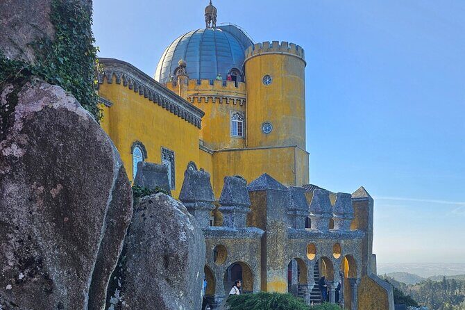 Lisbon : Sintra with Palácio DA Pena, Cascais, Cabo Roca and Azenhas - Palácio da Pena: Colorful Royal Power on a Mountain