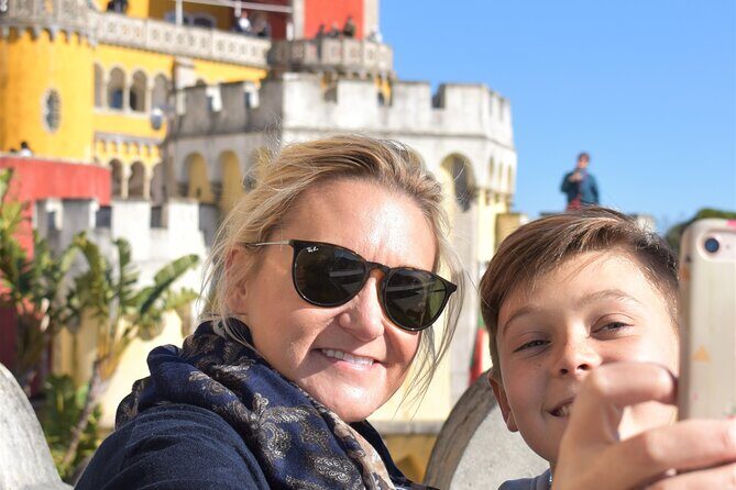 Lisbon to Sintra, Pena Palace, Regaleira & Cascais, small-group - Pena Palace: Romantic Castle Views From 500+ Meters Up