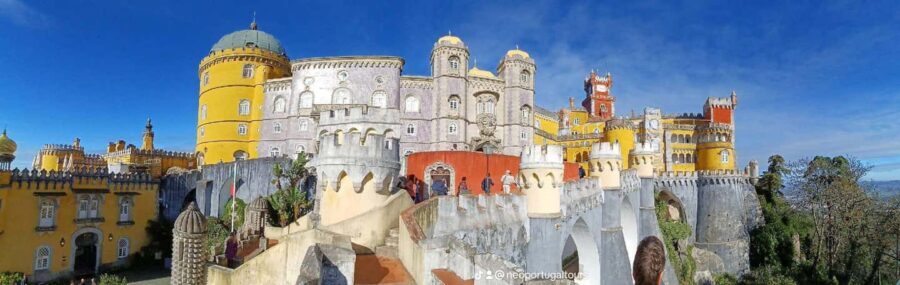 Lisbon: Tour to Pena Palace, Sintra, Cabo da Roca, Cascais - Pena Palace: gardens first, then the palace you came for