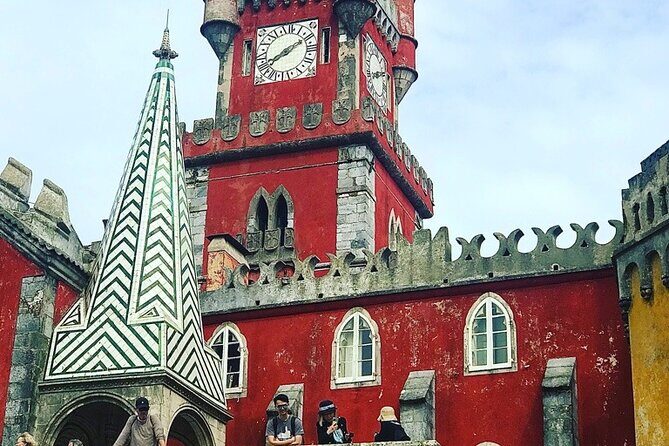 Palace Penna entrance included, Sintra, Cascais, Cabo Roca, private - Cascais: beaches, surfers, Boca do Inferno, and real free time
