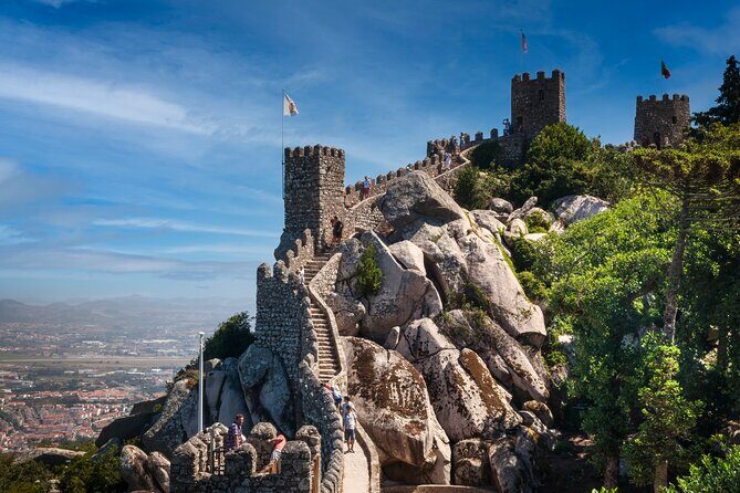 Private Getaway in Sintra - Through the Hills to the Coast - Biester Palace: romantic architecture with optional inside access