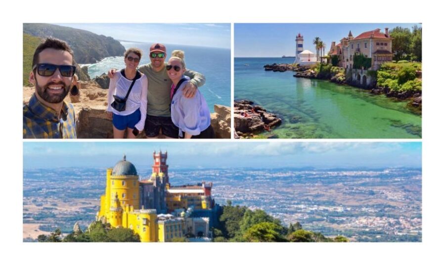 PRIVATE Tour From Lisbon: Sintra, Pena Palace and Cascais - Guincho Beach: wild coastline, fast snapshots, and salty air