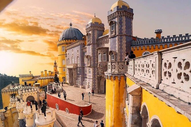 Romantic Sintra Escape – Self-Drive Electric Car Experience - Pena Palace viewpoints: fairytale views with a walk-heavy side