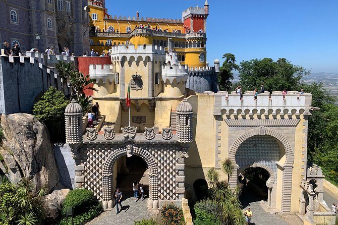 Sintra Cascais Private Tour with Pena Palace and Mouros Castle - Castelo dos Mouros: Steep Steps, Big Ocean Air, and Real Fort Views