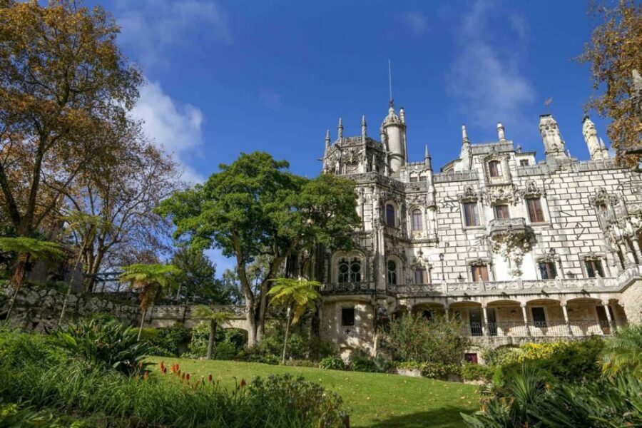 Sintra Guided Tour for Small Groups: Pena, Regaleira & Roca - Pena Palace gardens (exterior): the royal look, minus the indoor slog