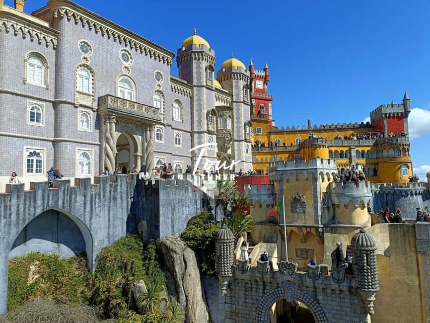 Sintra: Pena Palace. Moorish Castle. Cabo da Roca. & Cascais - Boca do Inferno in Cascais: the dramatic coast with a name that fits