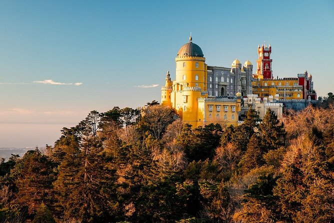 Sintra Private Tour with Tickets: Pena Palace & Moorish Castle - Sintra Mountains stop and the Sabuga Fountain pause