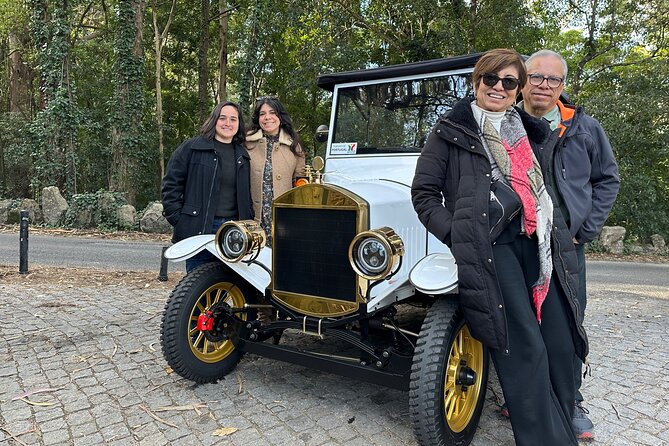 Sintra Tour by Electric Tuk Tuk - The palace and castle loop: Sintra National Palace to Pena viewpoints