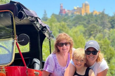 Sintra tour to Pena Palace in vintage car - Private day tour - Stop 1: Castelo dos Mouros viewpoints—what you get before you commit