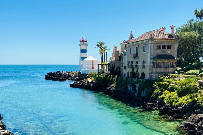 Small Group Pena Palace, Sintra, Regaleira and Cascais - Cascais historic center: beach time, UNESCO-listed streets, and fish-first lunches